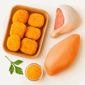 ناگت بوقلمون - 500 گرمی